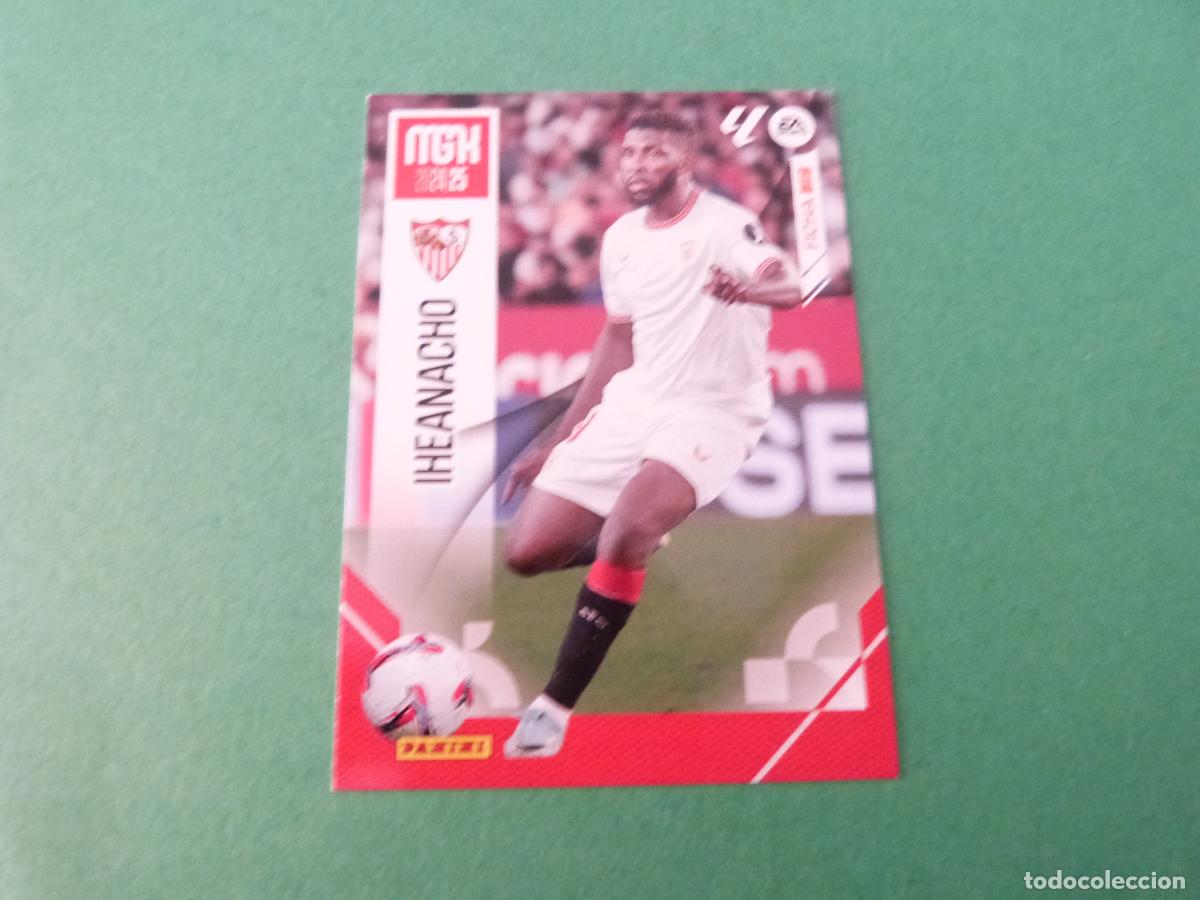 Cromos de f&uacute;tbol: TRADING CARD FUTBOL IHENACHO SEVILLA F.C. N&ordm; 320 BIS LIGA MEGACRACKS 2024-2025/24-25 PANINI