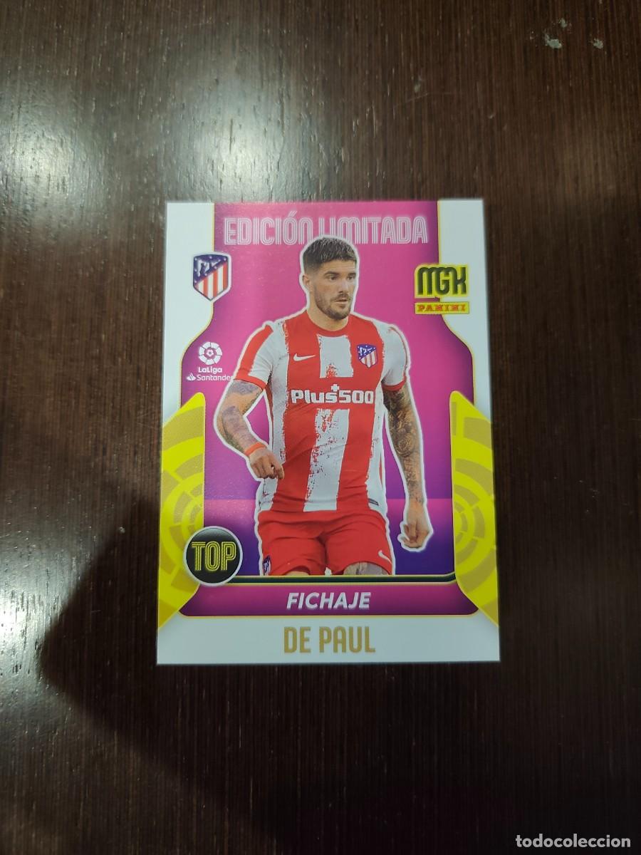 Figurine di Calcio: MEGACRACKS 2021-2022 TOP FICHAJE DE PAUL ( AT. MADRID ) EDICION LIMITADA
