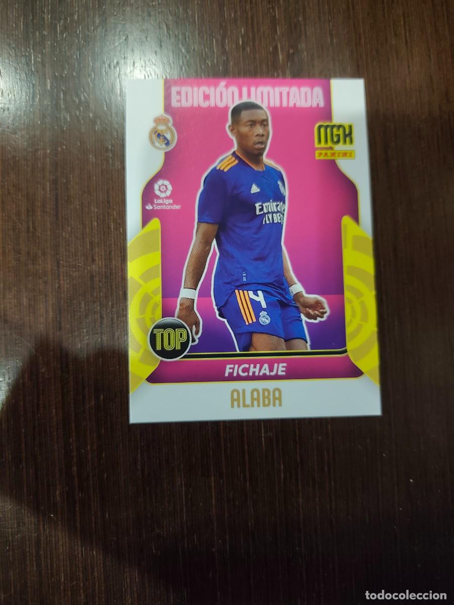 Figurine di Calcio: MEGACRACKS 2021-2022 TOP FICHAJE ALABA ( R. MADRID ) EDICION LIMITADA