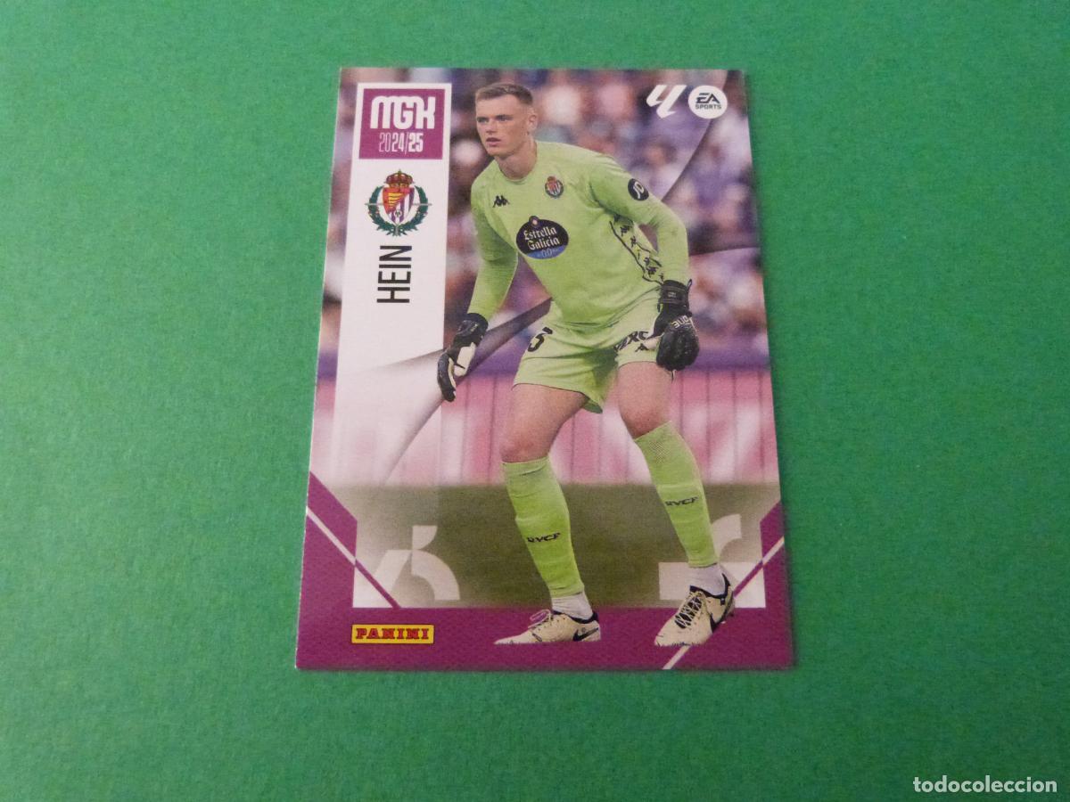 Cromos de f&uacute;tbol: TRADING CARD FUTBOL HEIN REAL VALLADOLID C.F. N&ordm; 344 LIGA MEGACRACKS 2024-2025/24-25 PANINI
