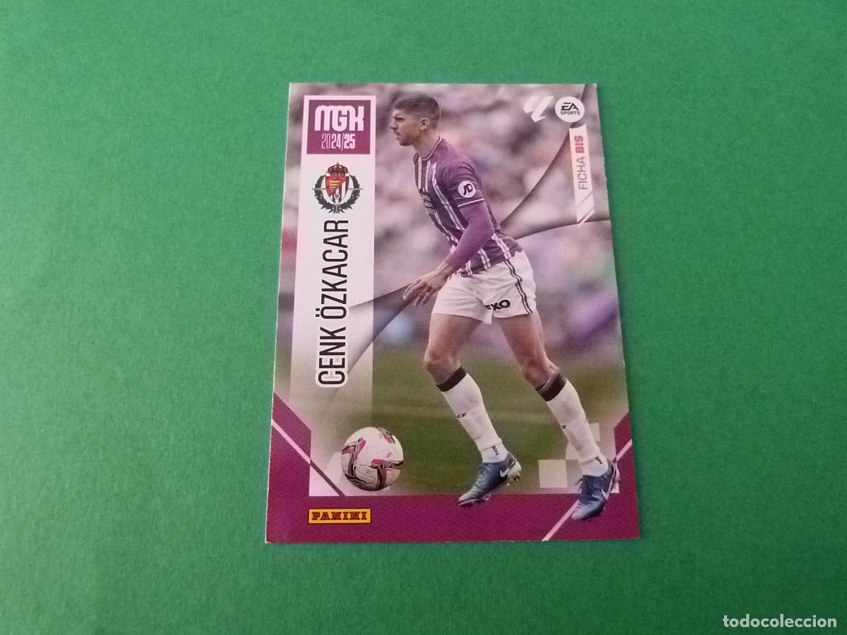 Cromos de f&uacute;tbol: TRADING CARD FUTBOL OZKACAR REAL VALLADOLID C.F. N&ordm; 349 BIS LIGA MEGACRACKS 2024-2025/24-25 PANINI