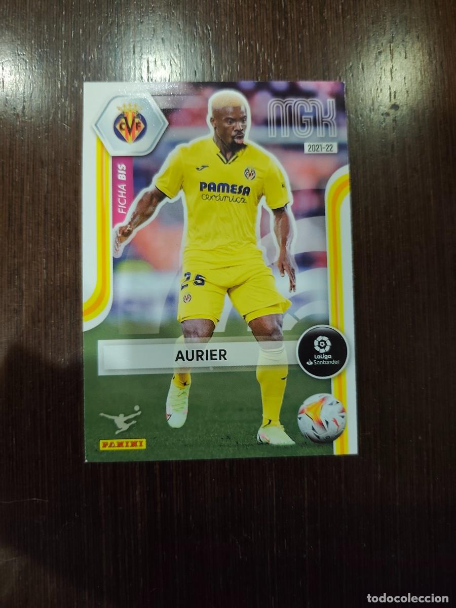 Figurine di Calcio: MEGACRACKS 2021-2022 FICHA BIS AURIER ( VILLARREAL ) N&ordm; 346 BIS