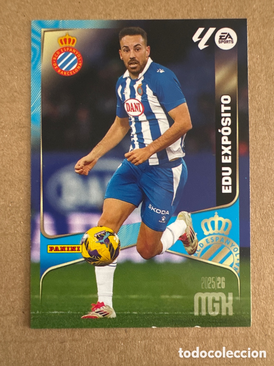 Cromos de Futebol: # 157 Edu Exp&oacute;sito Espanyol Megacracks 25 26 2025 2026 MGK