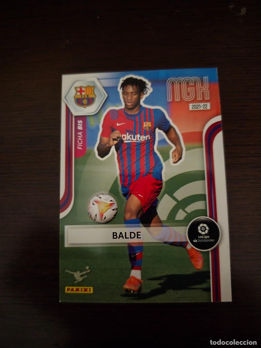 Figurine di Calcio: MEGACRACKS 2021-2022 FICHA BIS BALDE ( F.C. BARCELONA ) N&ordm; 63 BIS