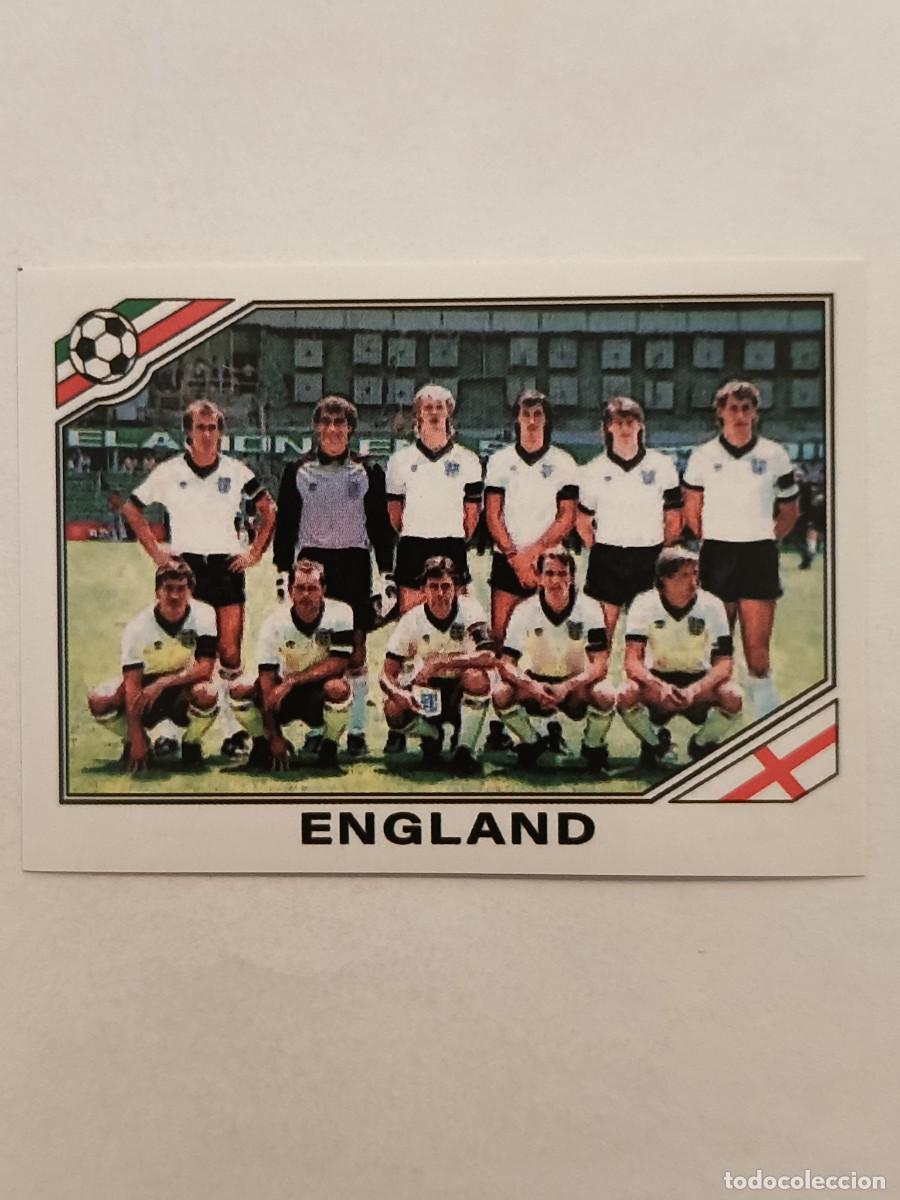 Cromos de Futebol: #401 ALINEACION (INGLATERRA) MUNDIAL MEXICO 86 PANINI