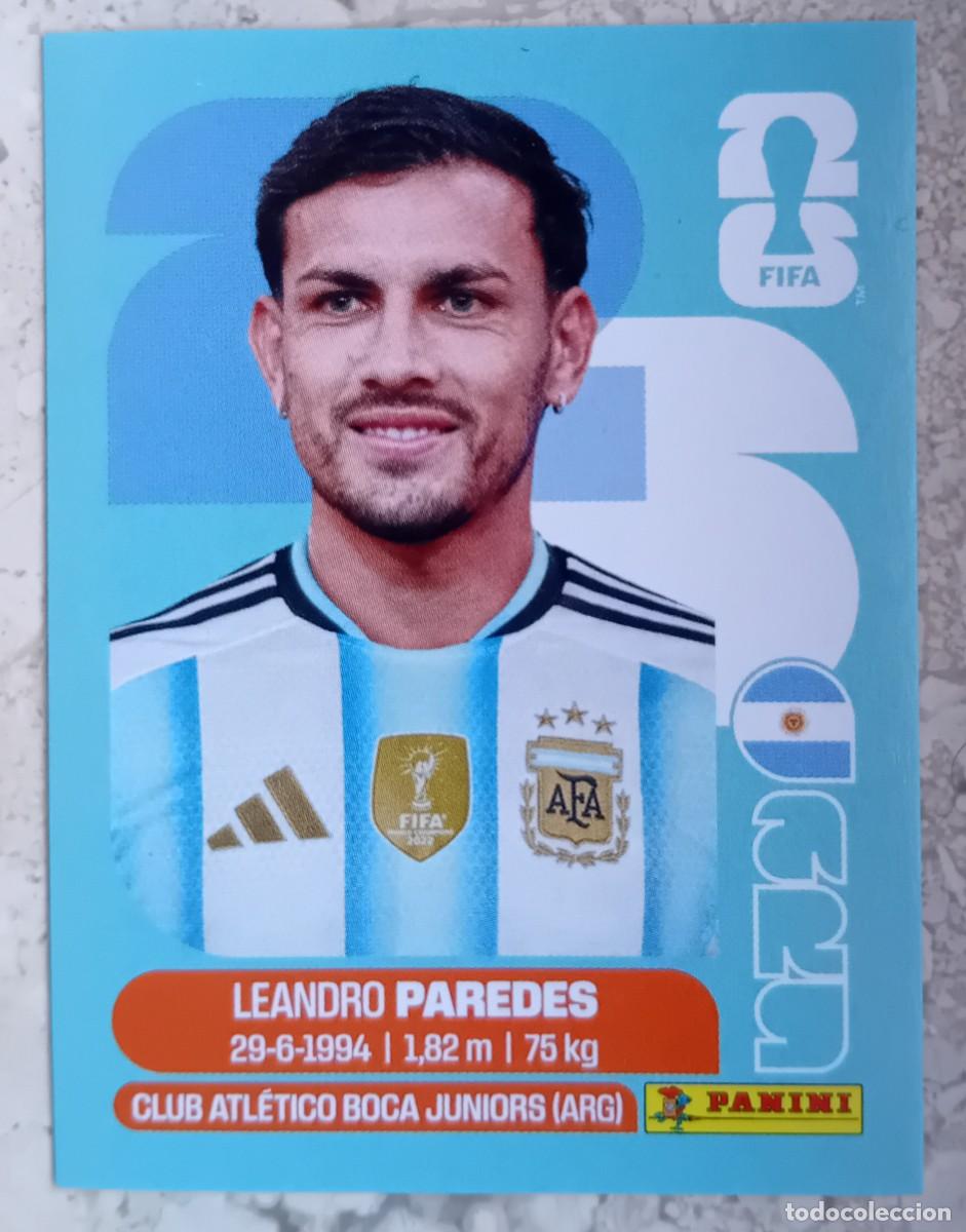 Cromos de Futebol: Figurina Panini 2026 Cromo World Cup Usa Mundial 2026 Leandro Paredes Argentina n ARG 12