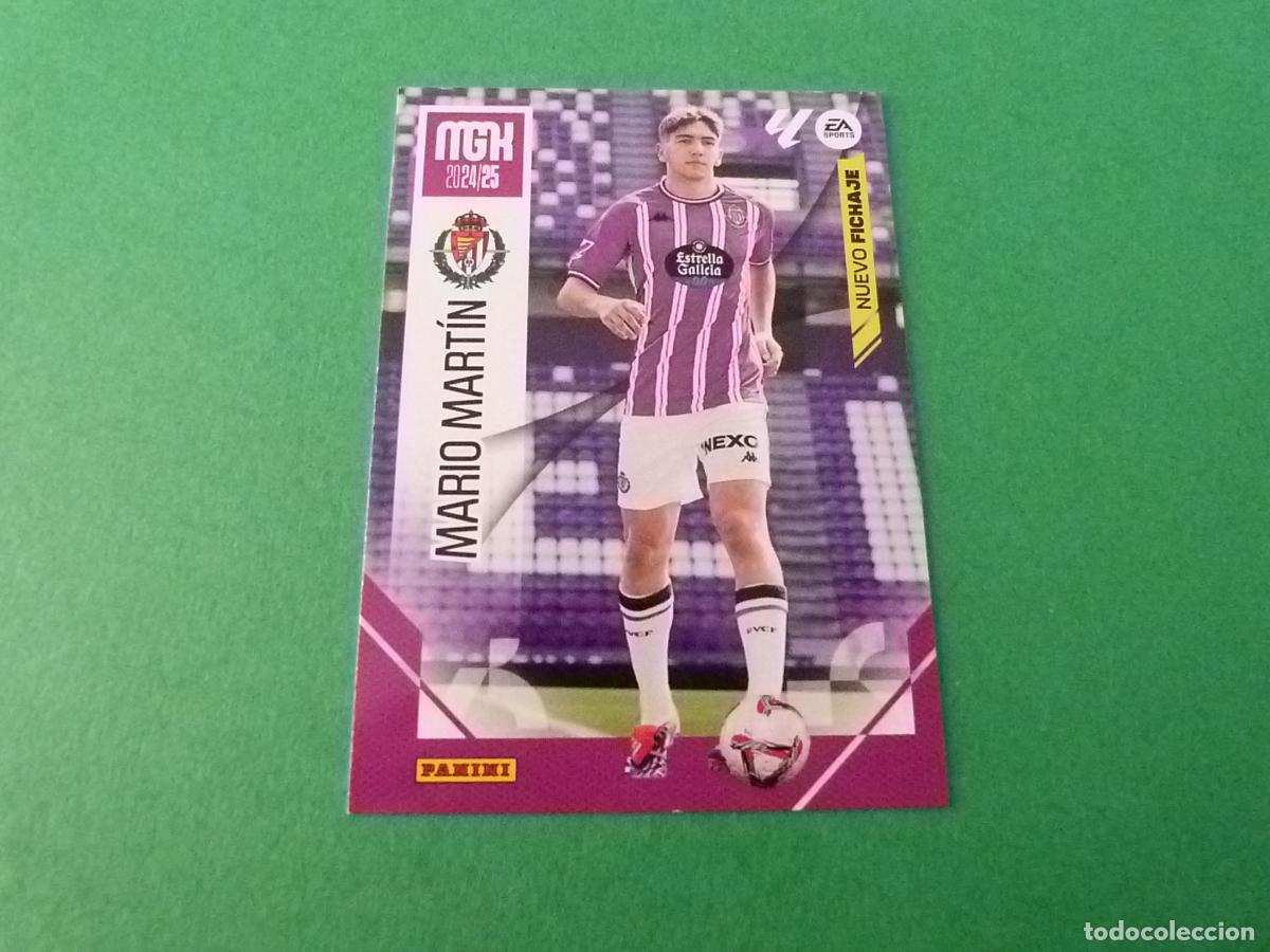 Fu&szlig;ball-Sticker: TRADING CARD FUTBOL MARTIN REAL VALLADOLID FICHAJE N&ordm; 468 LIGA MEGACRACKS 2024-2025/24-25 PANINI
