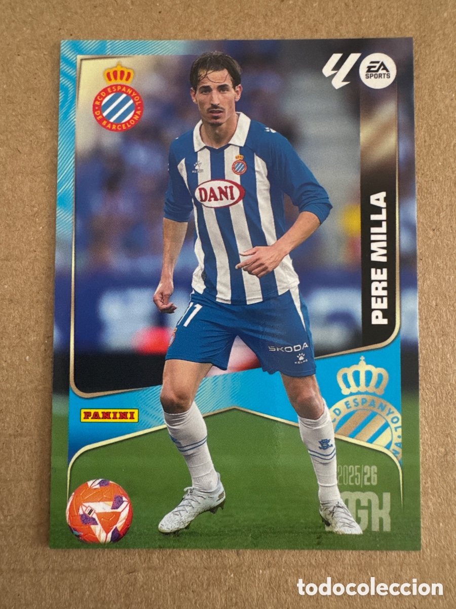 Cromos de f&uacute;tbol: # 160 Pere Milla Espanyol Megacracks 25 26 2025 2026 MGK