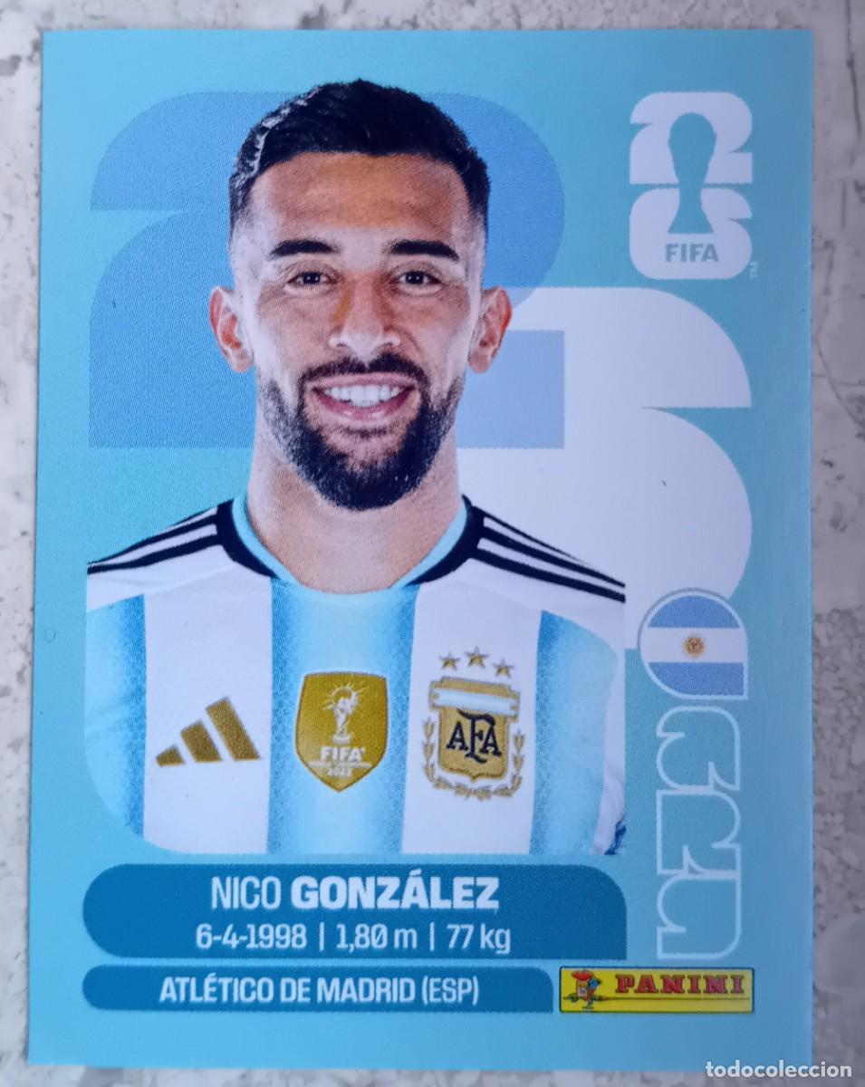 Cromos de f&uacute;tbol: Figurina Panini 2026 Cromo World Cup Usa Mundial 2026 Nico Gonz&aacute;lez Argentina n ARG 16