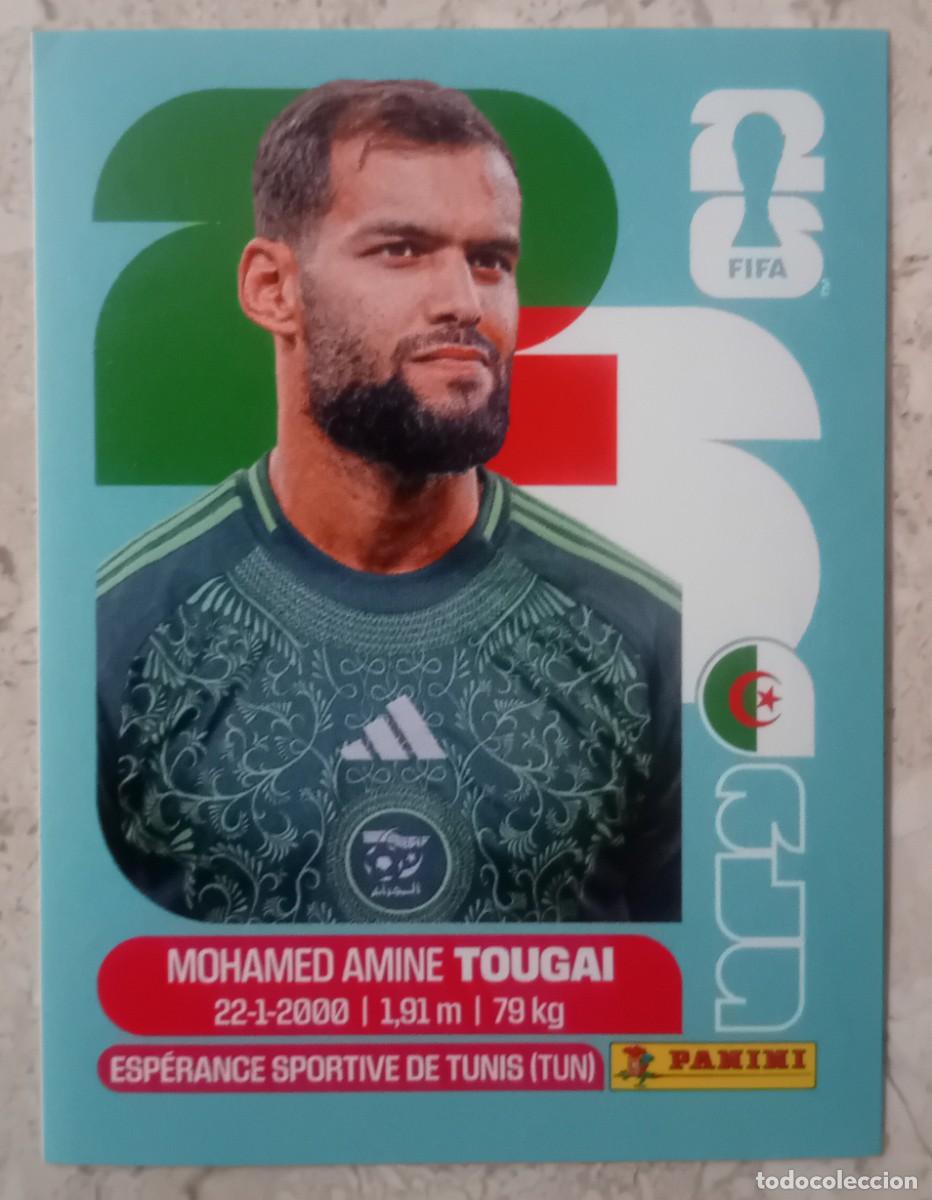 Cromos de f&uacute;tbol: Figurina Panini 2026 Cromo World Cup Usa Mundial 2026 Mohamed Amine Tougai Algeria n ALG 6