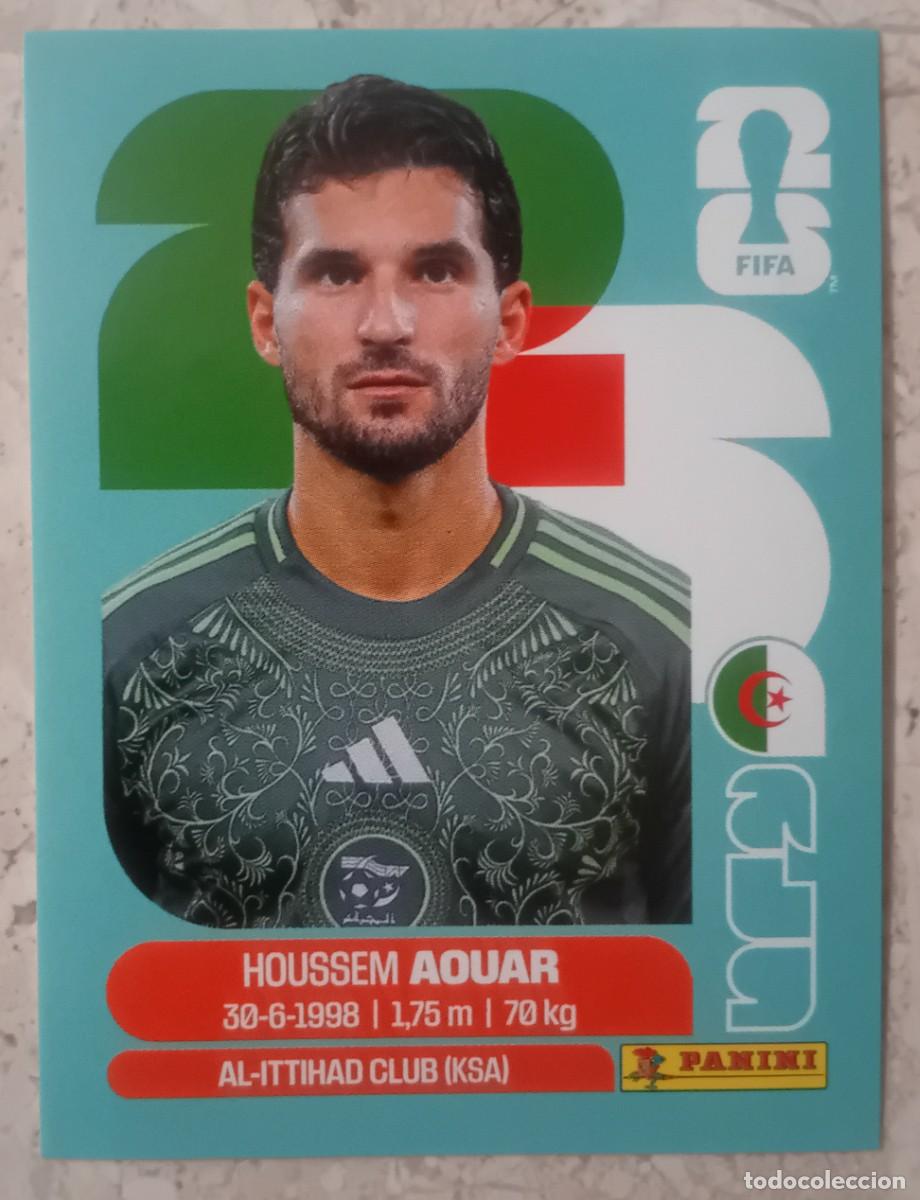 Cromos de f&uacute;tbol: Figurina Panini 2026 Cromo World Cup Usa Mundial 2026 Houssem Aouar Algeria n ALG 8