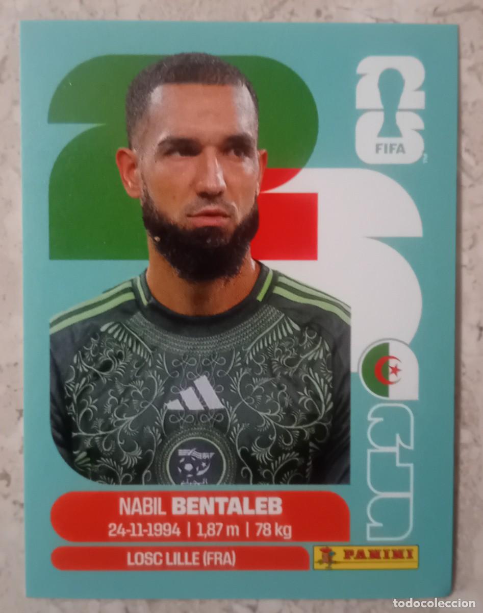 Cromos de f&uacute;tbol: Figurina Panini 2026 Cromo World Cup Usa Mundial 2026 Nabil Bentaleb Algeria n ALG 12