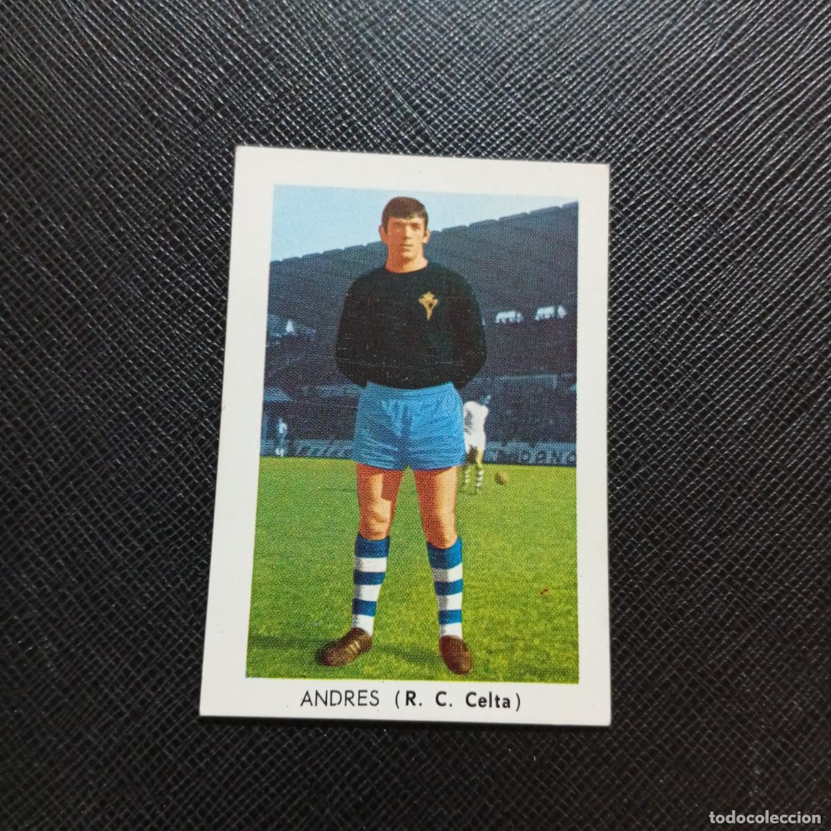Cromos de f&uacute;tbol: ANDRES CELTA FHER 1970 1971 CROMO FUTBOL 70 71 LIGA - SIN PEGAR - A70 PG397