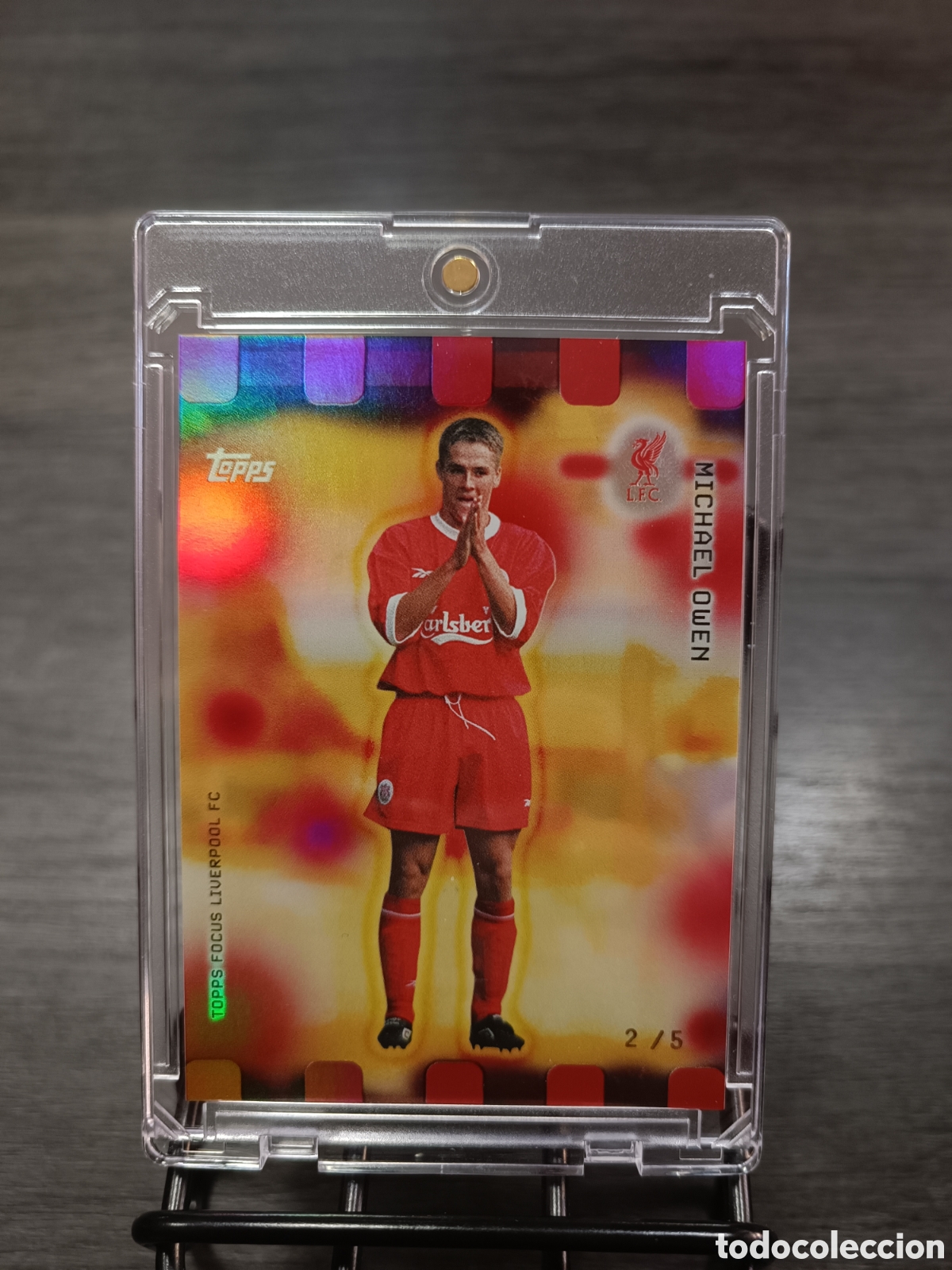 Figurine di Calcio: /5 Owen Topps Liverpool