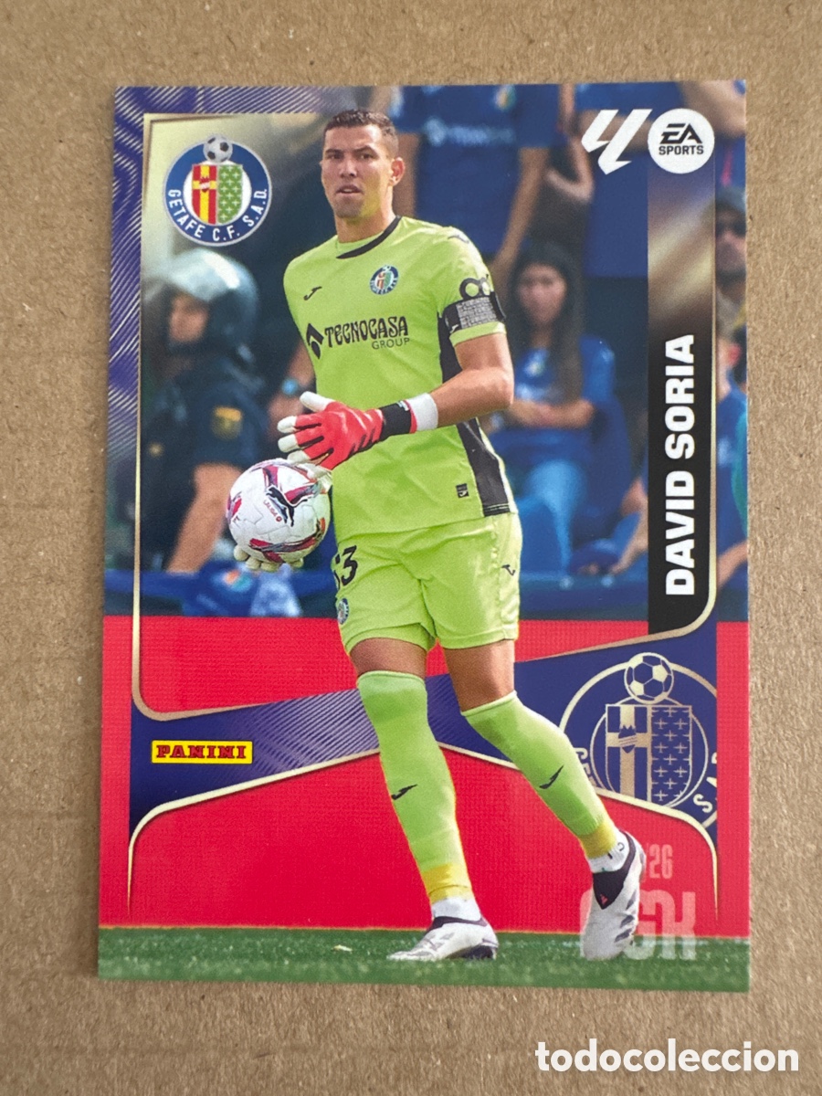 Cromos de f&uacute;tbol: # 164 David Soria Getafe Megacracks 25 26 2025 2026 MGK