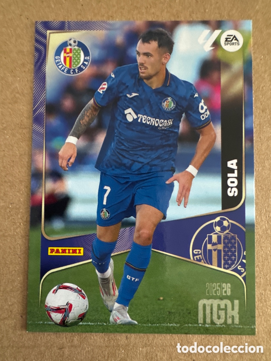 Cromos de f&uacute;tbol: # 166 Sola Getafe Megacracks 25 26 2025 2026 MGK