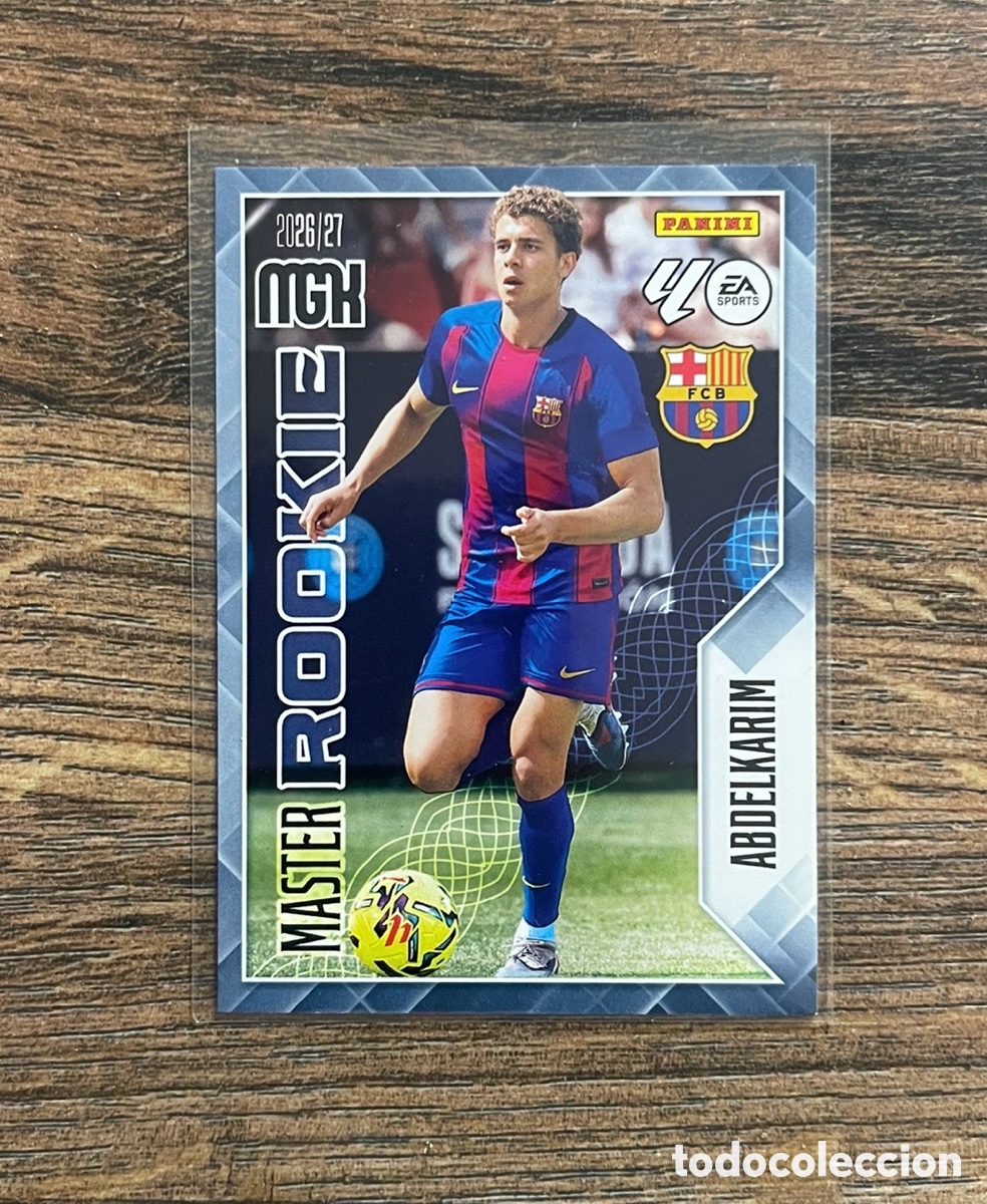 Cromos de f&uacute;tbol: Megacracks 2026/27 Abdelkarim Master Rookie