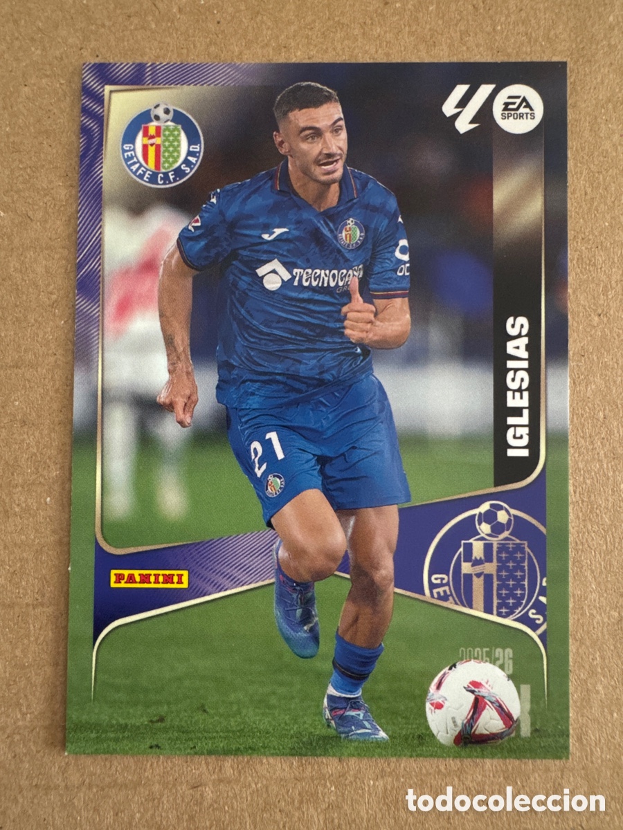 Cromos de f&uacute;tbol: # 167 Juan Iglesias Getafe Megacracks 25 26 2025 2026 MGK