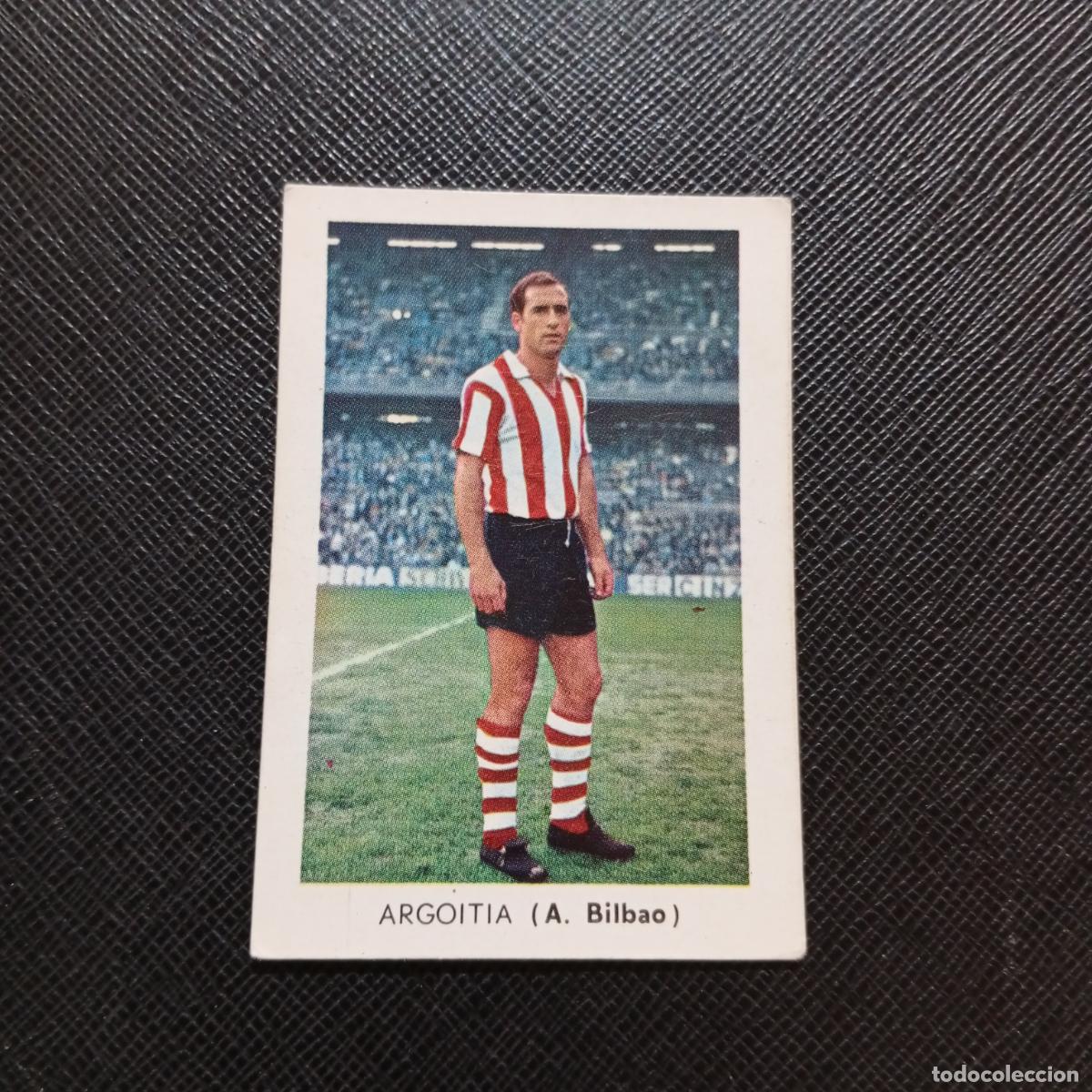 Cromos de f&uacute;tbol: ARGOITIA BILBAO FHER 1970 1971 CROMO FUTBOL 70 71 LIGA - SIN PEGAR - A70 PG406