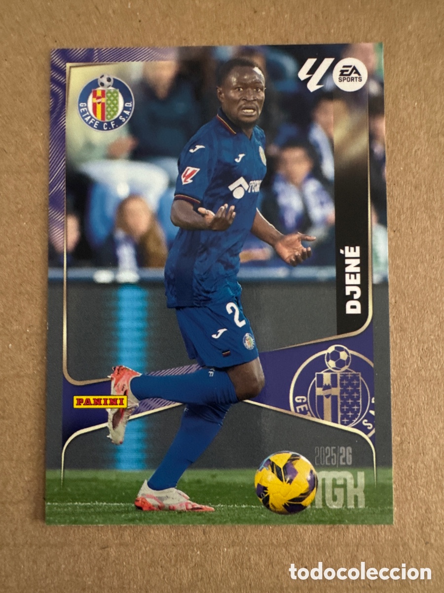Cromos de f&uacute;tbol: # 169 Djen&eacute; Getafe Megacracks 25 26 2025 2026 MGK