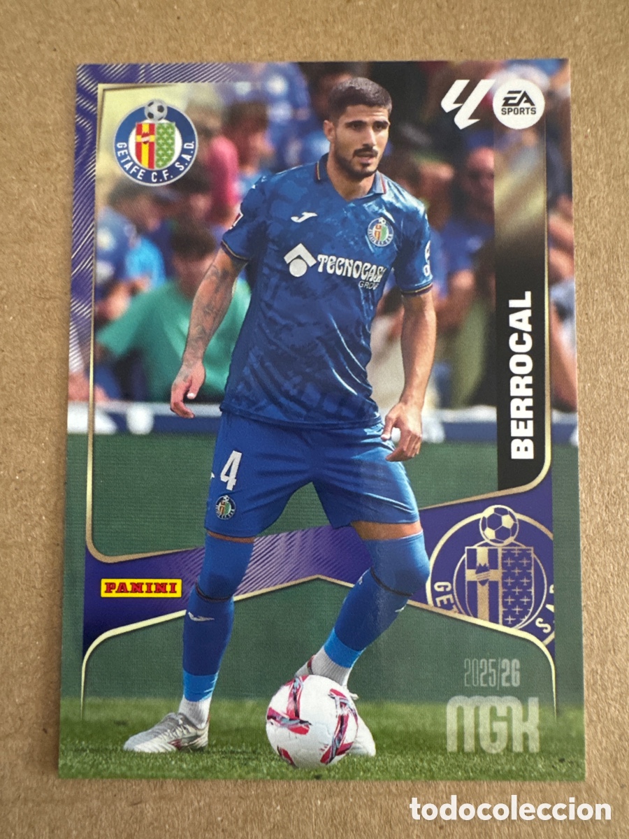 Cromos de f&uacute;tbol: # 171 Berrocal Getafe Megacracks 25 26 2025 2026 MGK