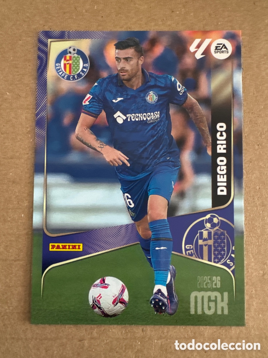 Cromos de f&uacute;tbol: # 172 Diego Rico Getafe Megacracks 25 26 2025 2026 MGK