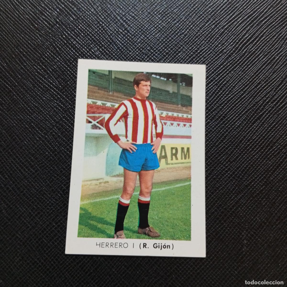 Cromos de f&uacute;tbol: HERRERO I SPORTING GIJON FHER 1970 1971 CROMO FUTBOL 70 71 LIGA - SIN PEGAR - A70 PG406