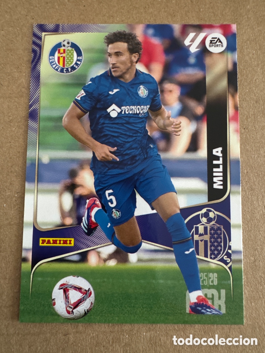 Cromos de f&uacute;tbol: # 174 Milla Getafe Megacracks 25 26 2025 2026 MGK
