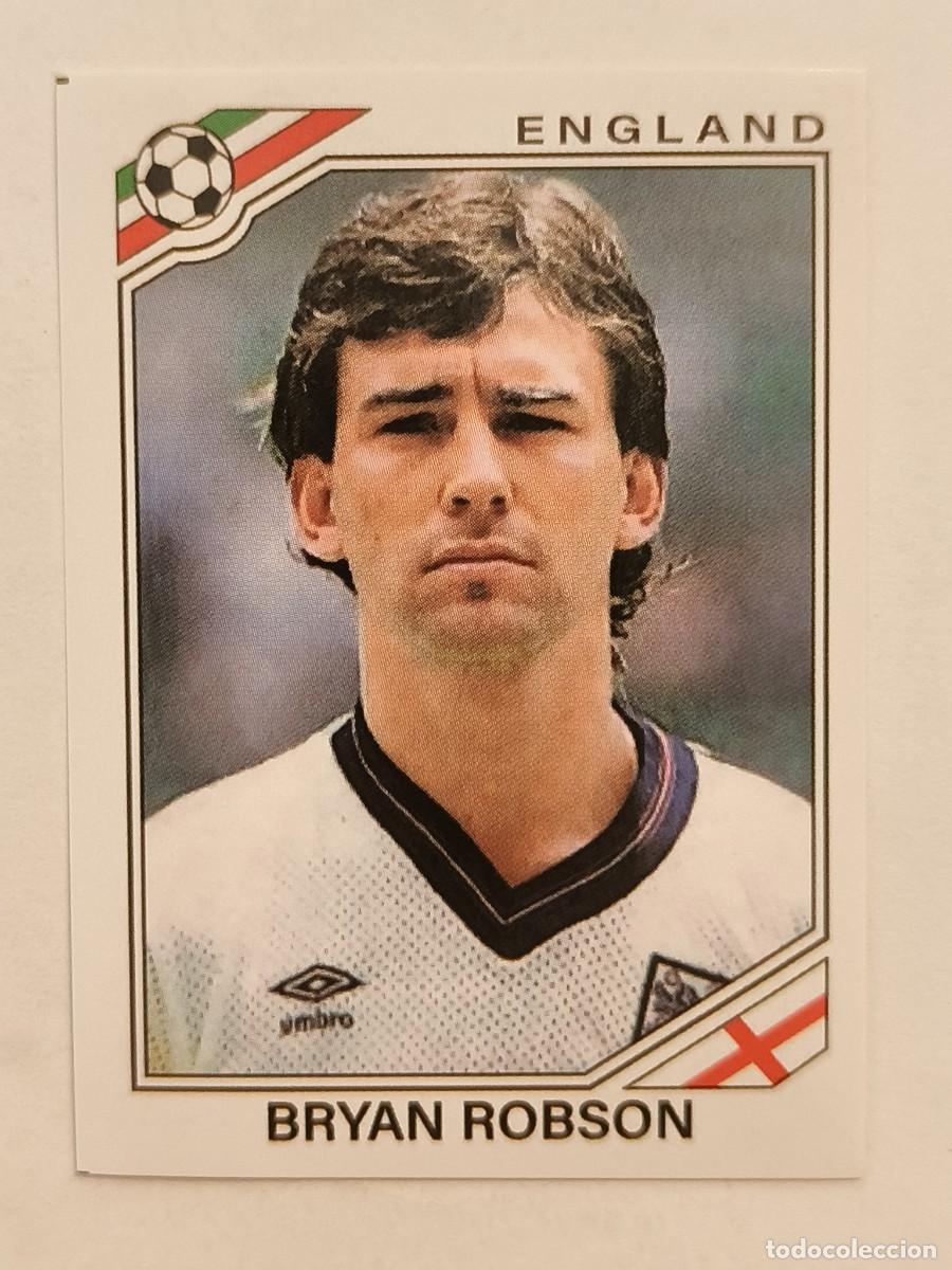 Cromos de f&uacute;tbol: #412 BRYAN ROBSON (INGLATERRA) MUNDIAL MEXICO 86 PANINI