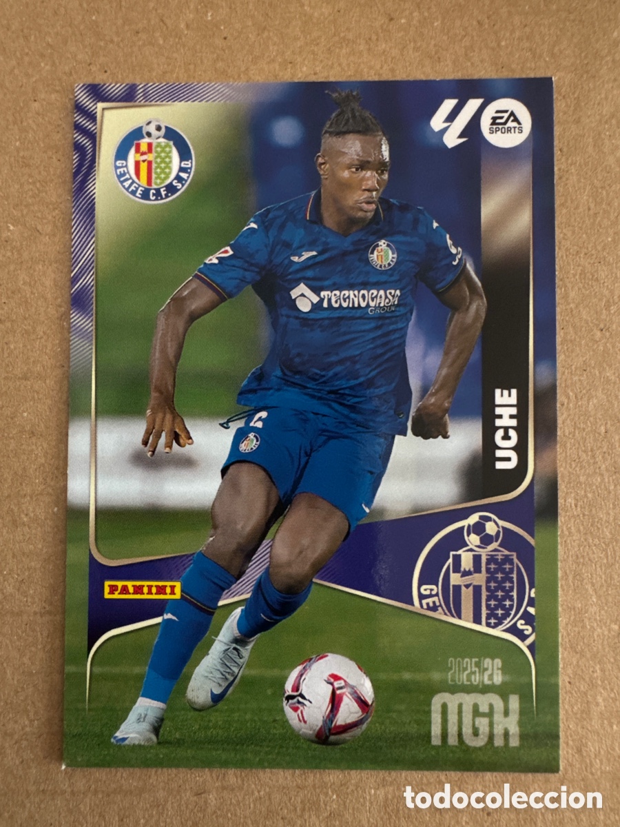 Cromos de f&uacute;tbol: # 175 Uche Getafe Megacracks 25 26 2025 2026 MGK