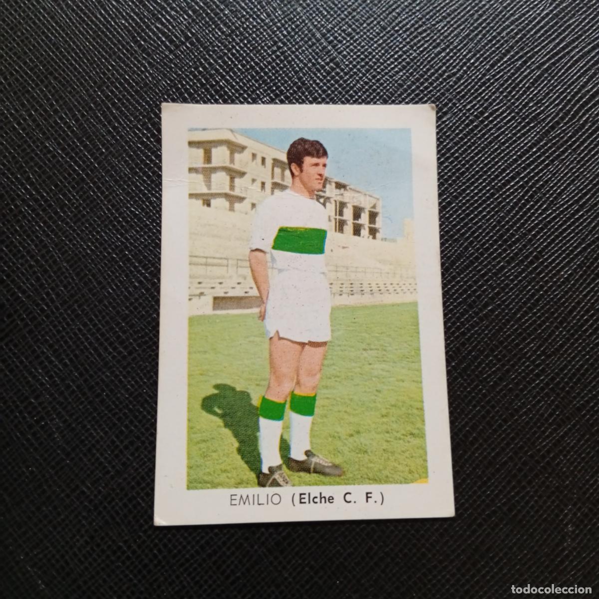 Cromos de f&uacute;tbol: EMILIO ELCHE FHER 1970 1971 CROMO FUTBOL 70 71 LIGA - SIN PEGAR - A70 PG406