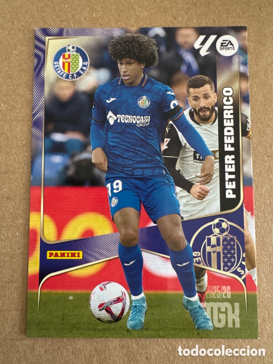 Cromos de f&uacute;tbol: # 176 Peter Federico Getafe Megacracks 25 26 2025 2026 MGK