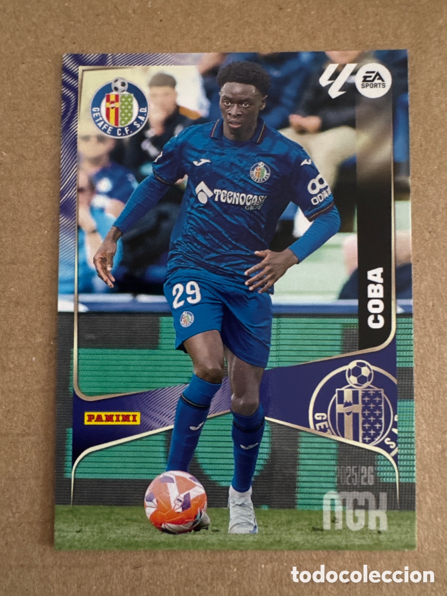 Cromos de f&uacute;tbol: # 177 Coba Getafe Megacracks 25 26 2025 2026 MGK