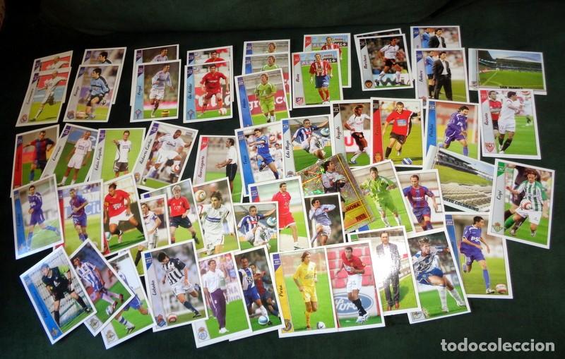 Cromos de f&uacute;tbol: LOTE 55 CARDS CARTAS CROMOS F&Uacute;TBOL FICHAS LIGA 2007 MUNDICROMO TEMPORADA 2006-07 06/07