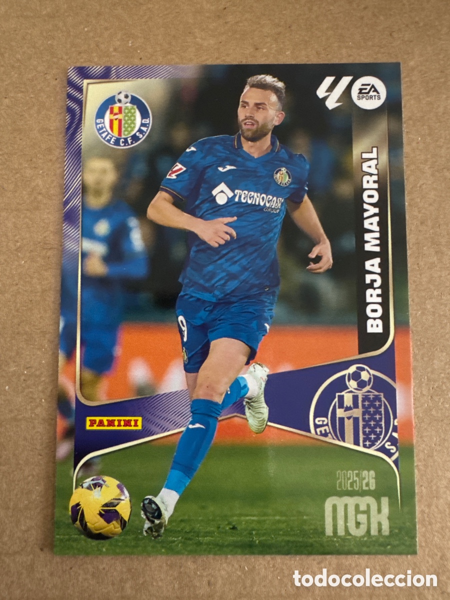 Fu&szlig;ball-Sticker: # 178 Borja Mayoral Getafe Megacracks 25 26 2025 2026 MGK