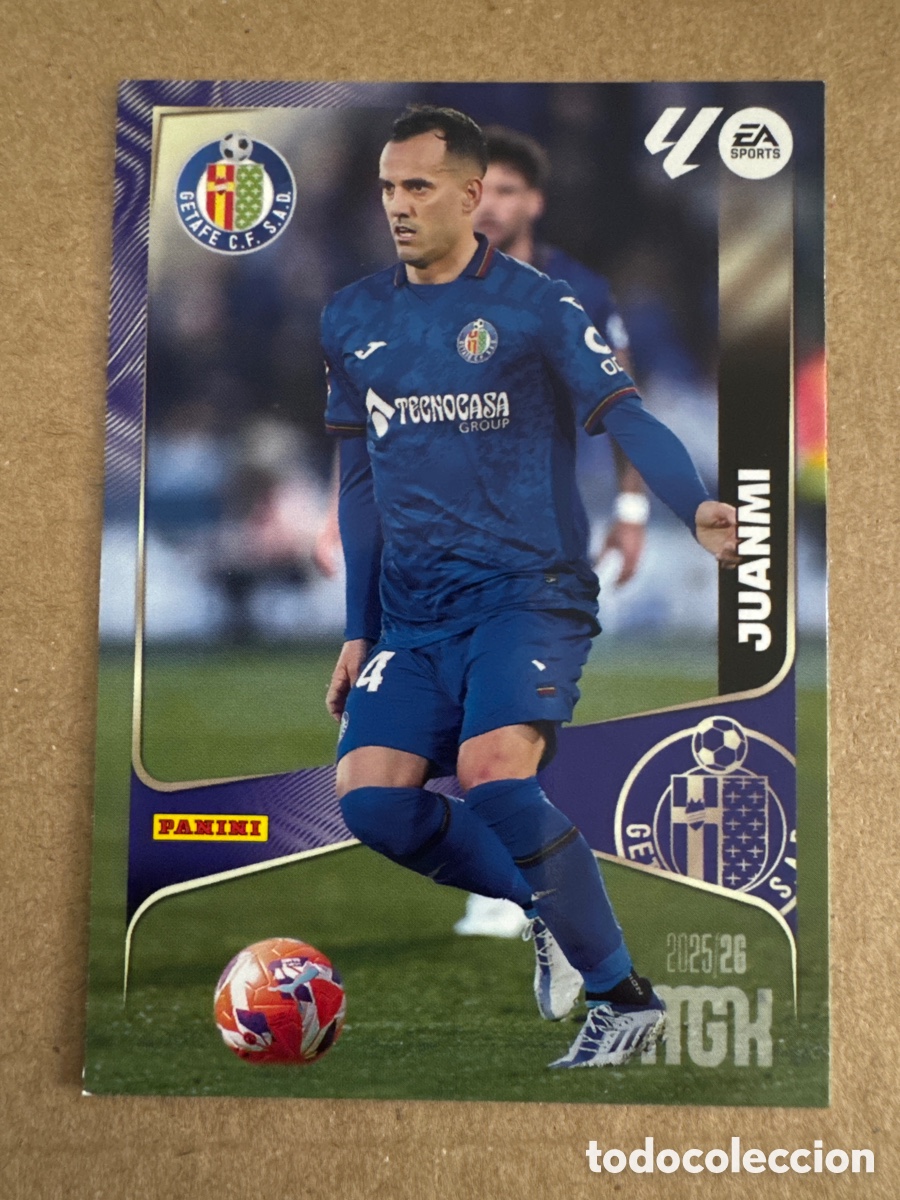 Cromos de f&uacute;tbol: # 180 Juanmi Getafe Megacracks 25 26 2025 2026 MGK