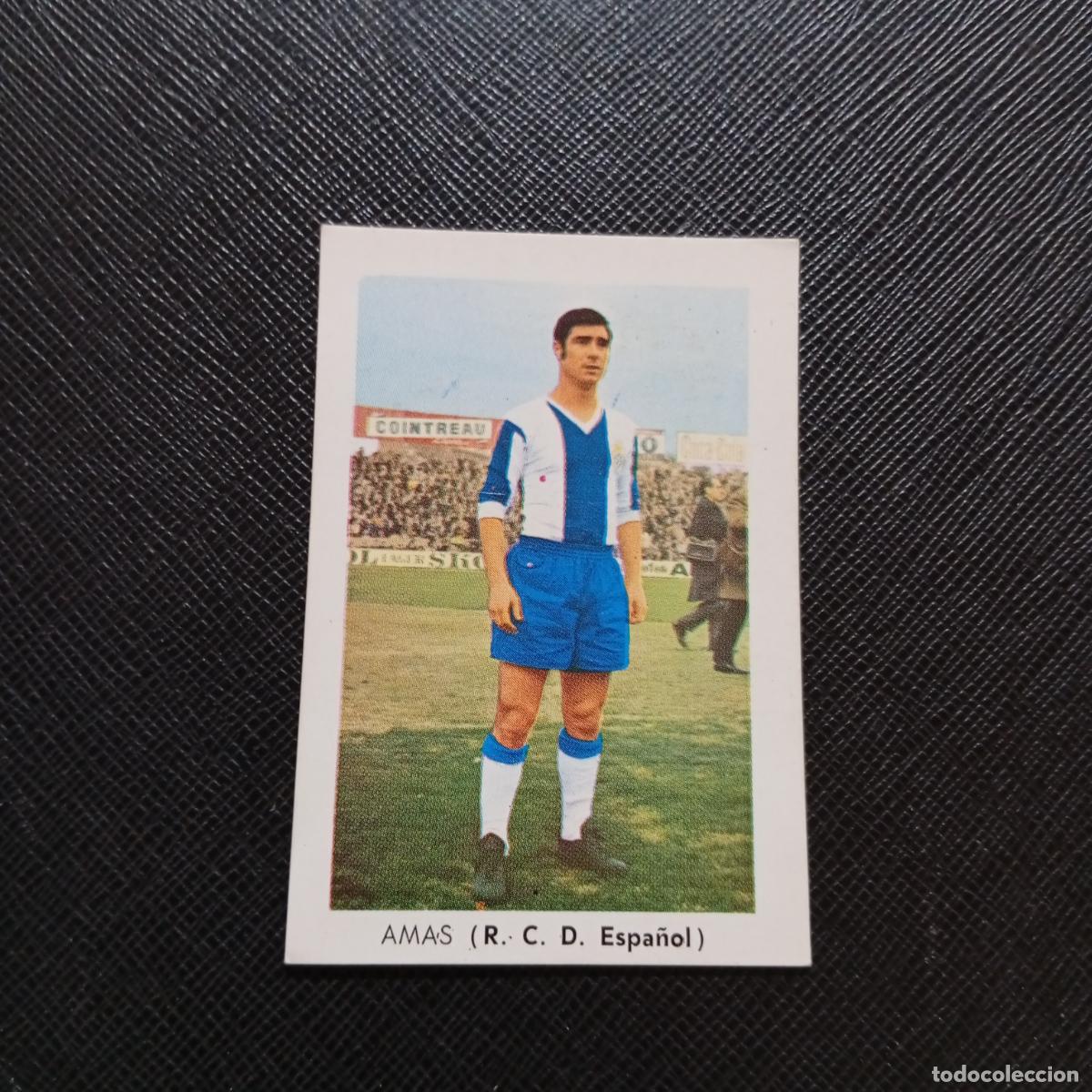 Cromos de f&uacute;tbol: AMAS ESPA&Ntilde;OL FHER 1970 1971 CROMO FUTBOL 70 71 LIGA - SIN PEGAR - A70 PG415