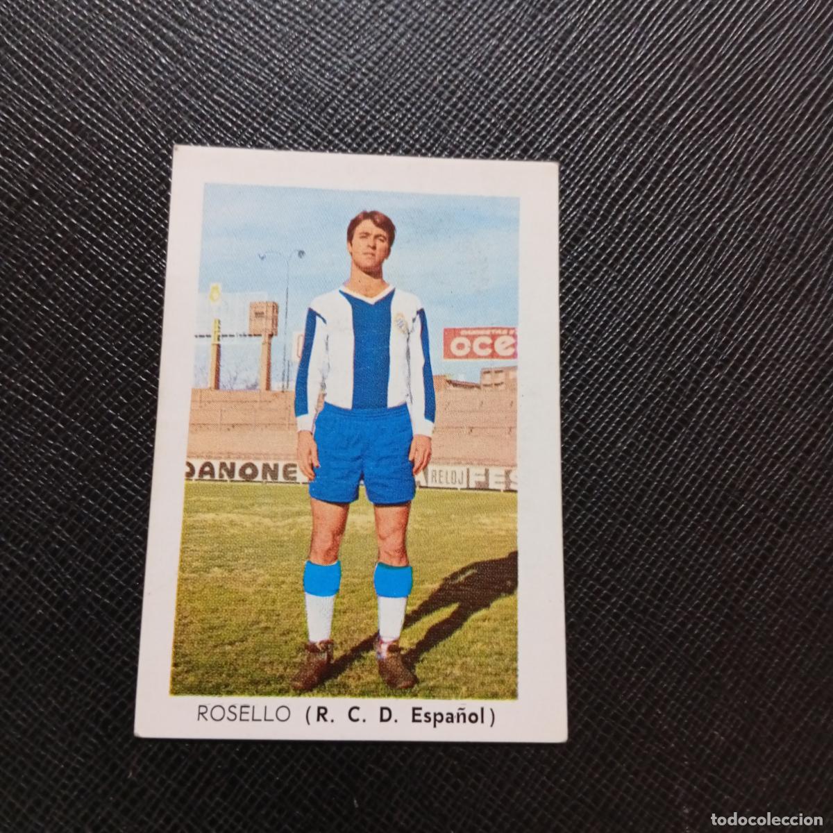 Cromos de f&uacute;tbol: ROSELLO ESPA&Ntilde;OL FHER 1970 1971 CROMO FUTBOL 70 71 LIGA - SIN PEGAR - A70 PG424