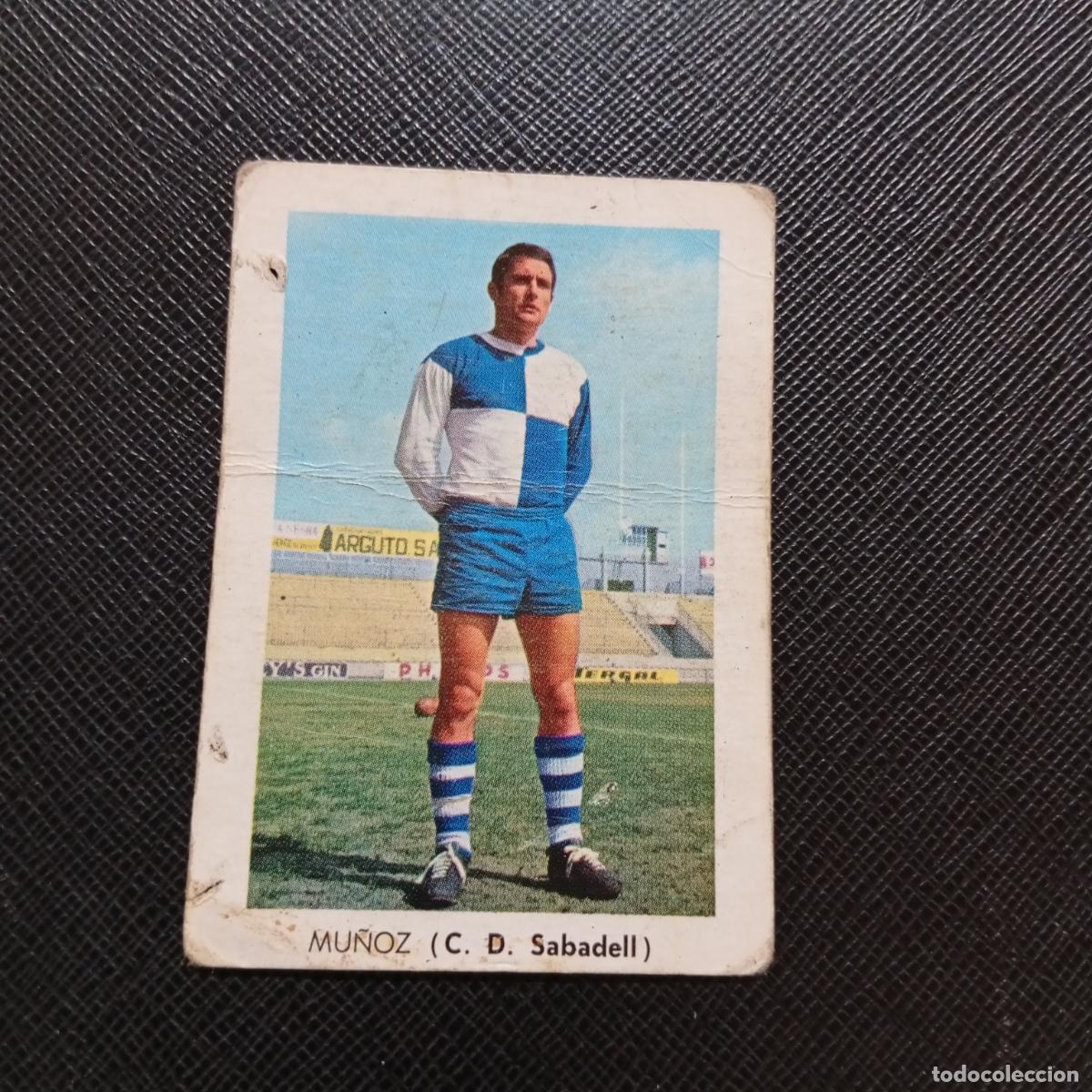 Cromos de f&uacute;tbol: MU&Ntilde;OZ SABADELL FHER 1970 1971 CROMO FUTBOL 70 71 LIGA - SIN PEGAR - A70 PG433