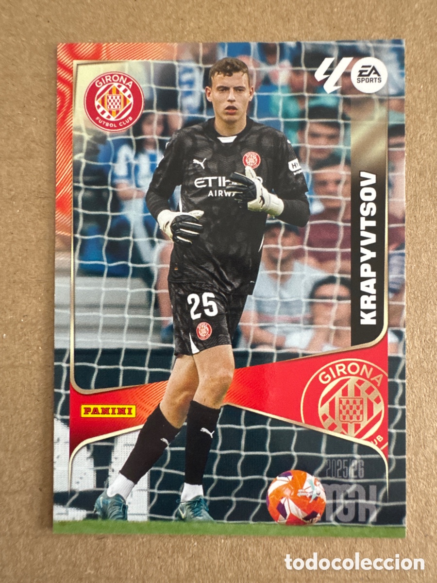 Cromos de f&uacute;tbol: # 183 Krapyvtsov Girona Megacracks 25 26 2025 2026 MGK