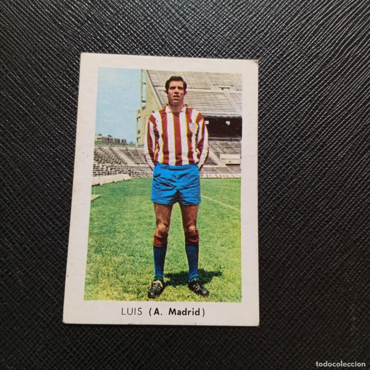 Cromos de f&uacute;tbol: LUIS ARAGONES AT MADRID FHER 1970 1971 CROMO FUTBOL 70 71 LIGA - SIN PEGAR - A70 PG442