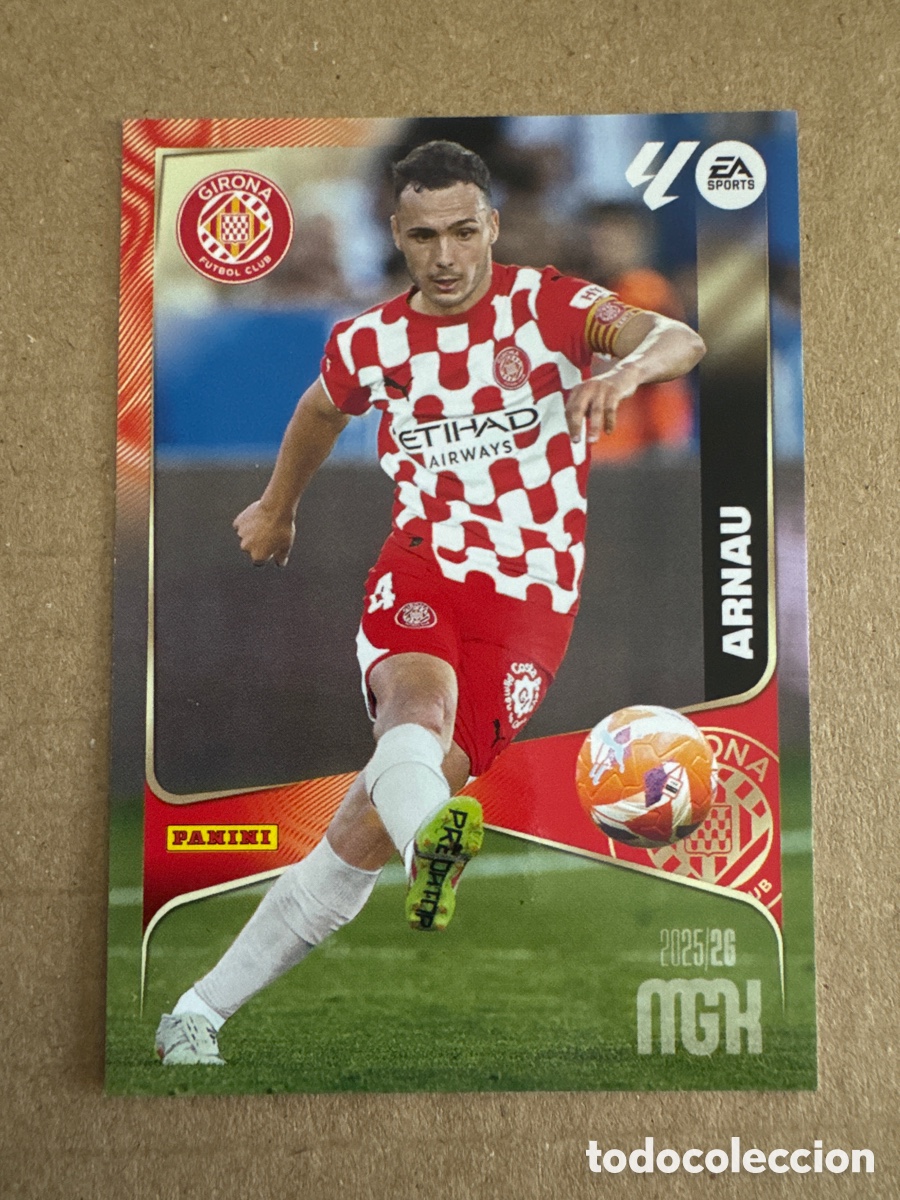 Cromos de f&uacute;tbol: # 184 Arnau Girona Megacracks 25 26 2025 2026 MGK