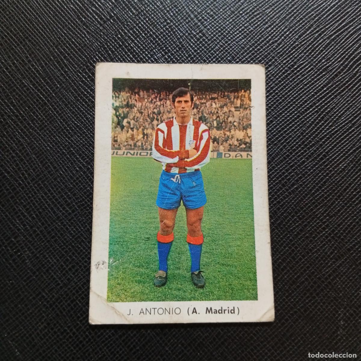 Cromos de f&uacute;tbol: J ANTONIO AT MADRID FHER 1970 1971 CROMO FUTBOL 70 71 LIGA - SIN PEGAR - A70 PG442