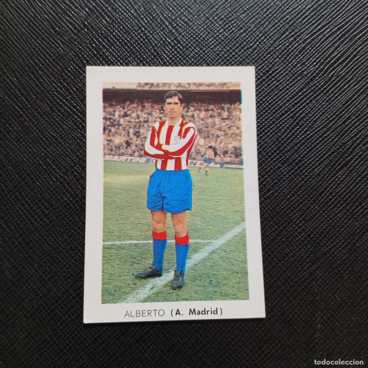 Cromos de f&uacute;tbol: ALBERTO AT MADRID FHER 1970 1971 CROMO FUTBOL 70 71 LIGA - SIN PEGAR - A70 PG442