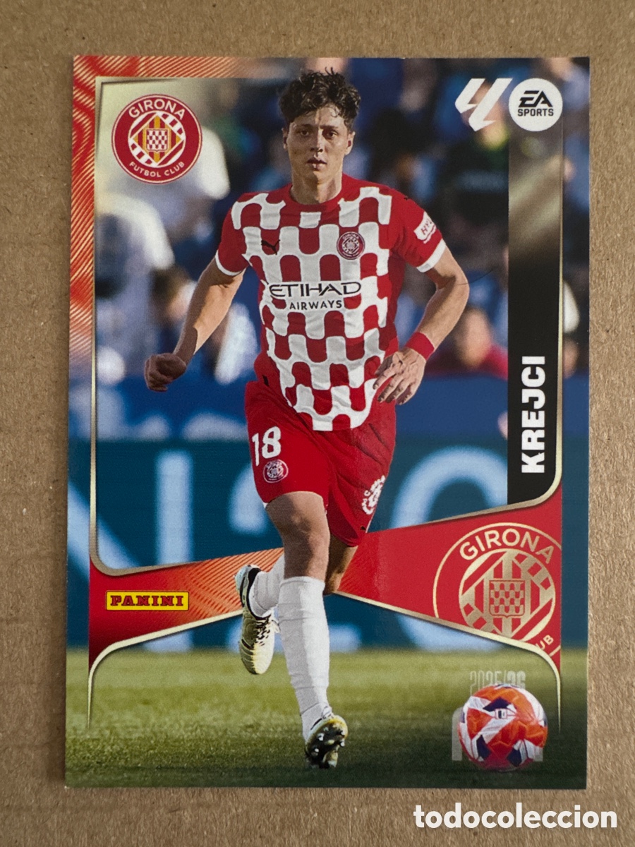 Cromos de f&uacute;tbol: # 186 Krejci Girona Megacracks 25 26 2025 2026 MGK