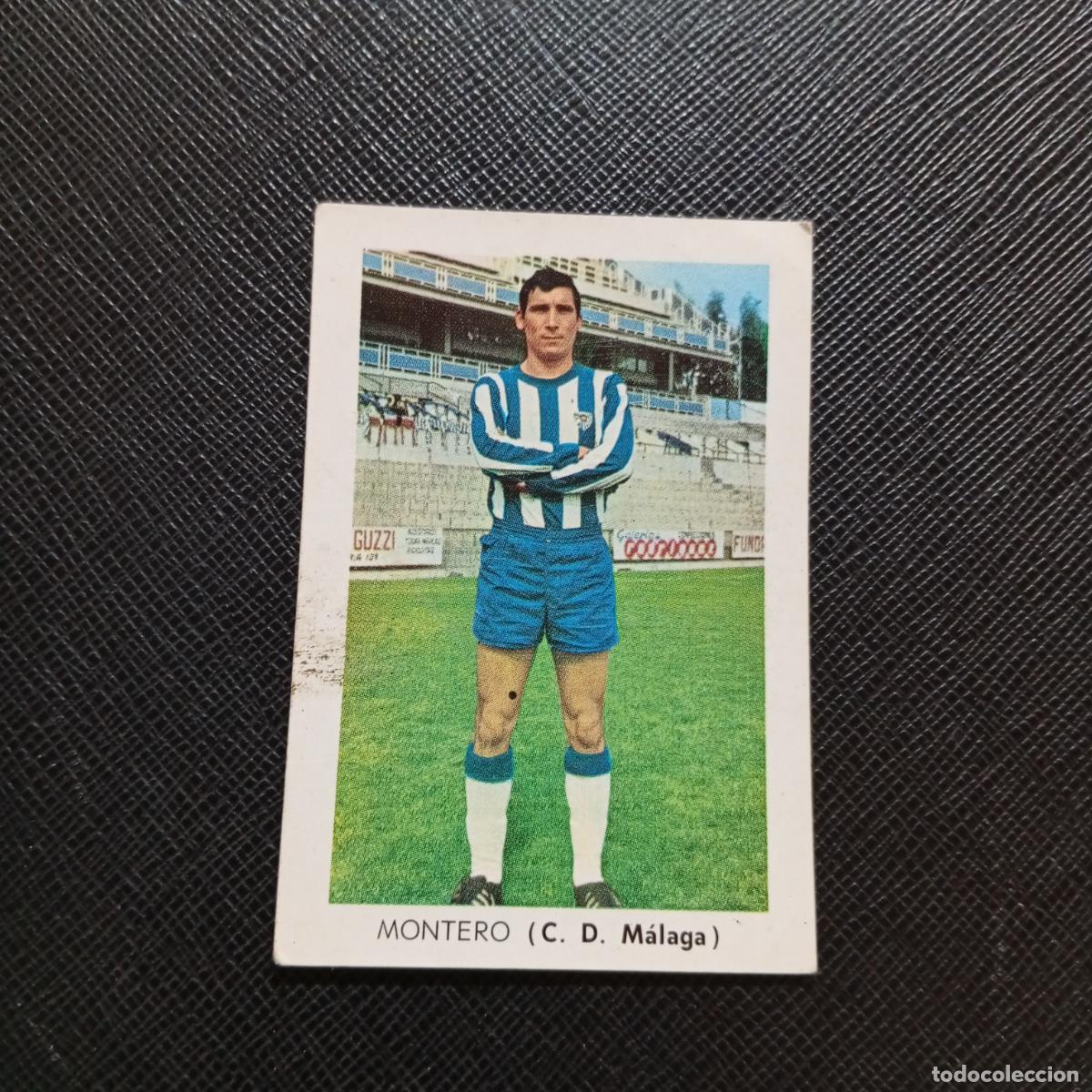 Cromos de f&uacute;tbol: MONTERO MALAGA FHER 1970 1971 CROMO FUTBOL 70 71 LIGA - SIN PEGAR - A70 PG451