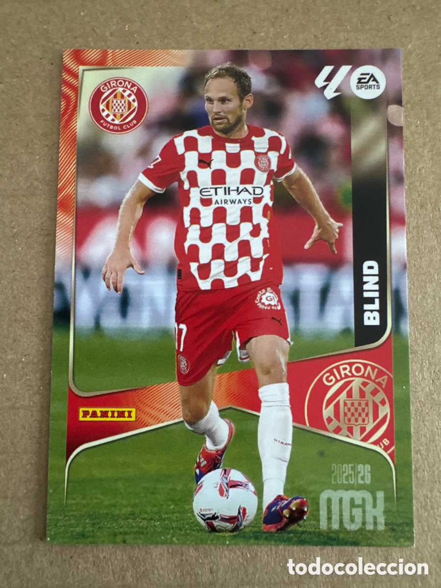 Cromos de f&uacute;tbol: # 187 Blind Girona Megacracks 25 26 2025 2026 MGK