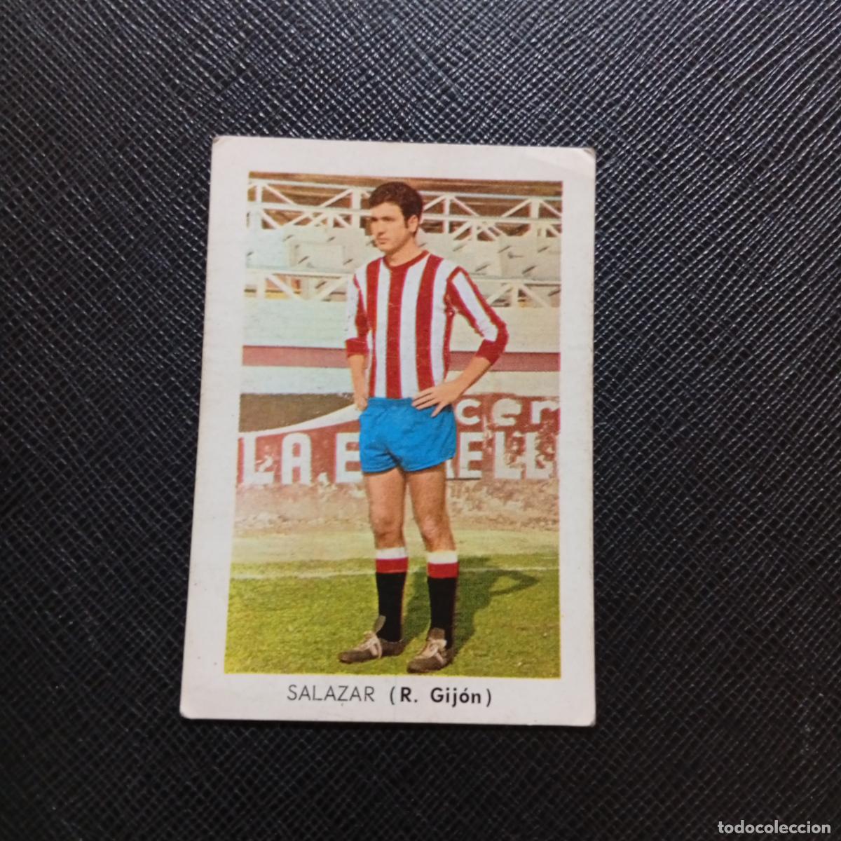 Cromos de f&uacute;tbol: SALAZAR SPORTING GIJON FHER 1970 1971 CROMO FUTBOL 70 71 LIGA - SIN PEGAR - A70 PG460