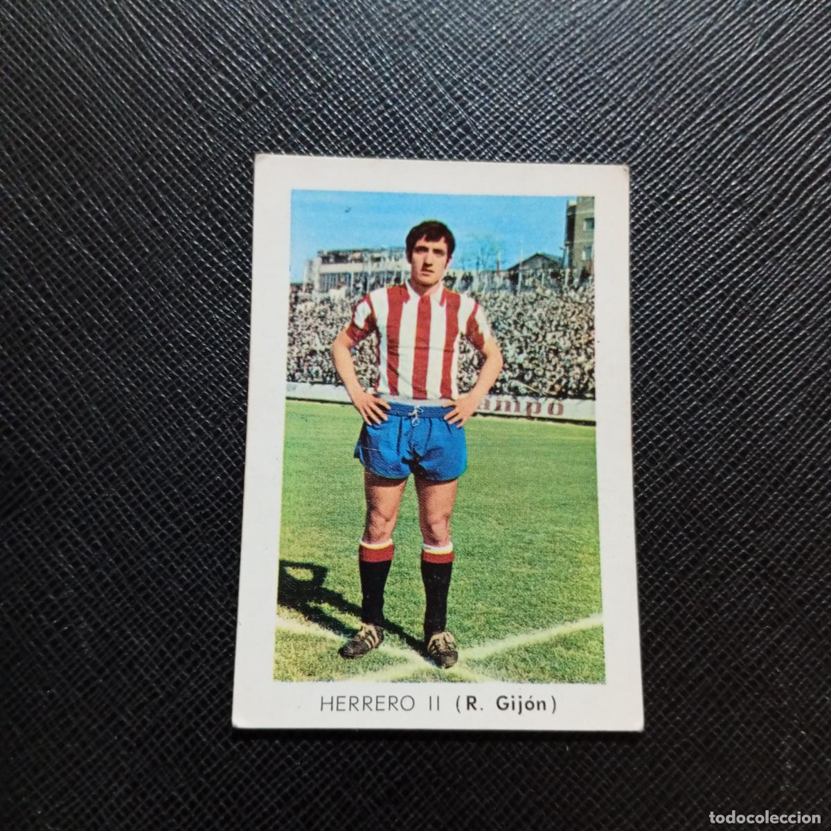 Cromos de f&uacute;tbol: HERRERO II SPORTING GIJON FHER 1970 1971 CROMO FUTBOL 70 71 LIGA - SIN PEGAR - A70 PG460