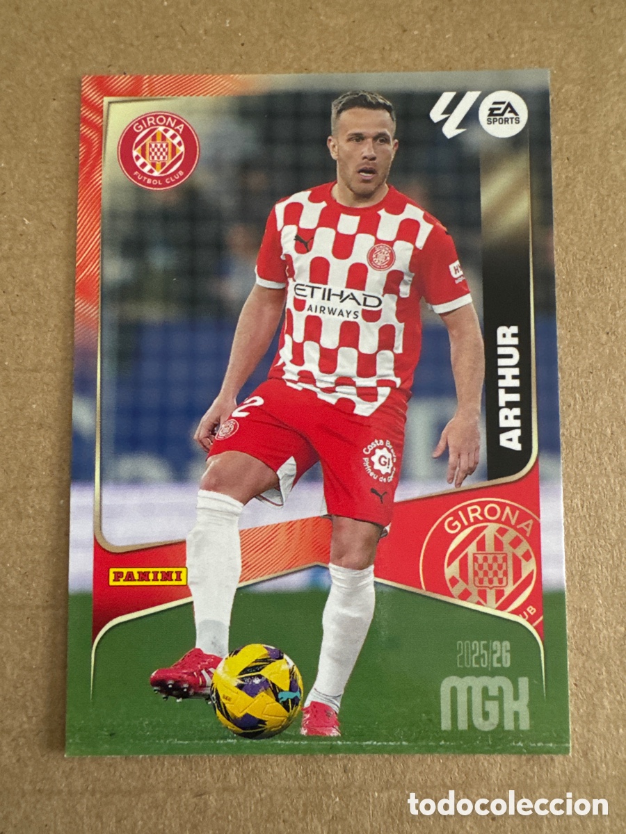 Cromos de f&uacute;tbol: # 189 Arthur Girona Megacracks 25 26 2025 2026 MGK